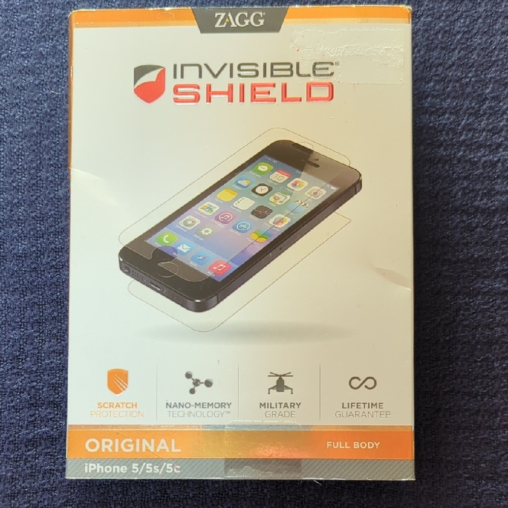 Zagg InvisibleShield Full Body Screen Protector for iPhone 5/5s/5c
